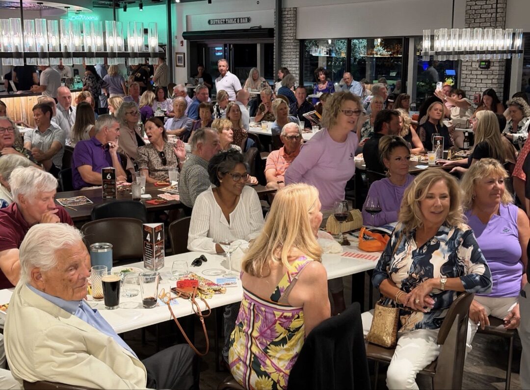 Packed crowd at District Table and Bar for Top Chef Martin County 2026