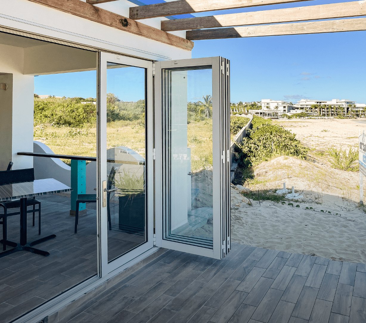 Vista Fold — impact-rated folding door system