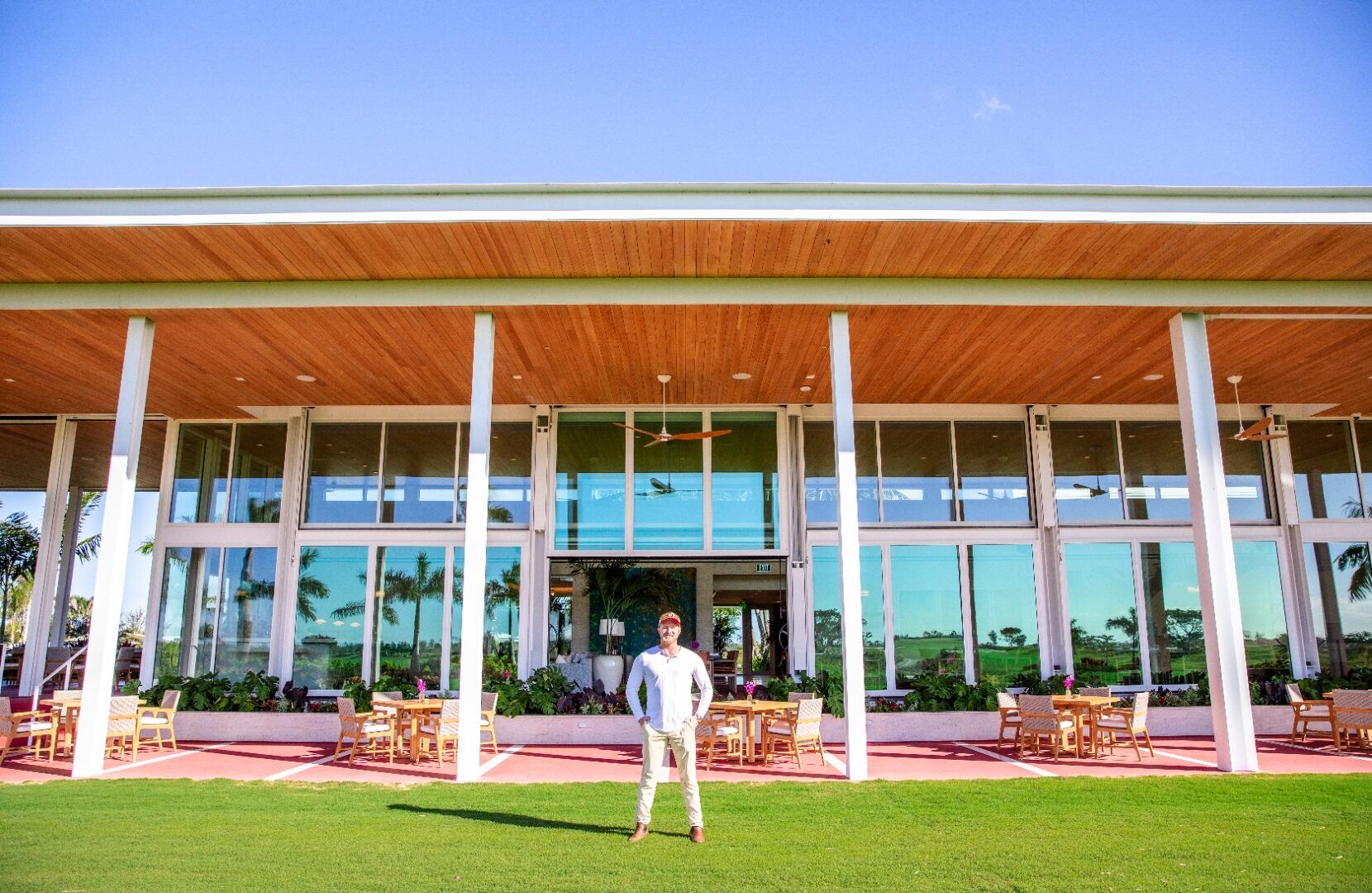 ACG commercial glazing — Atlantic Fields Golf House, Hobe Sound FL