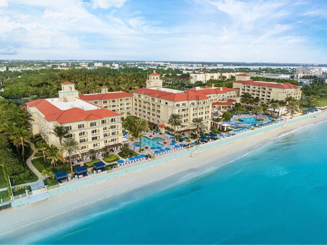 Eau Palm Beach Resort aerial