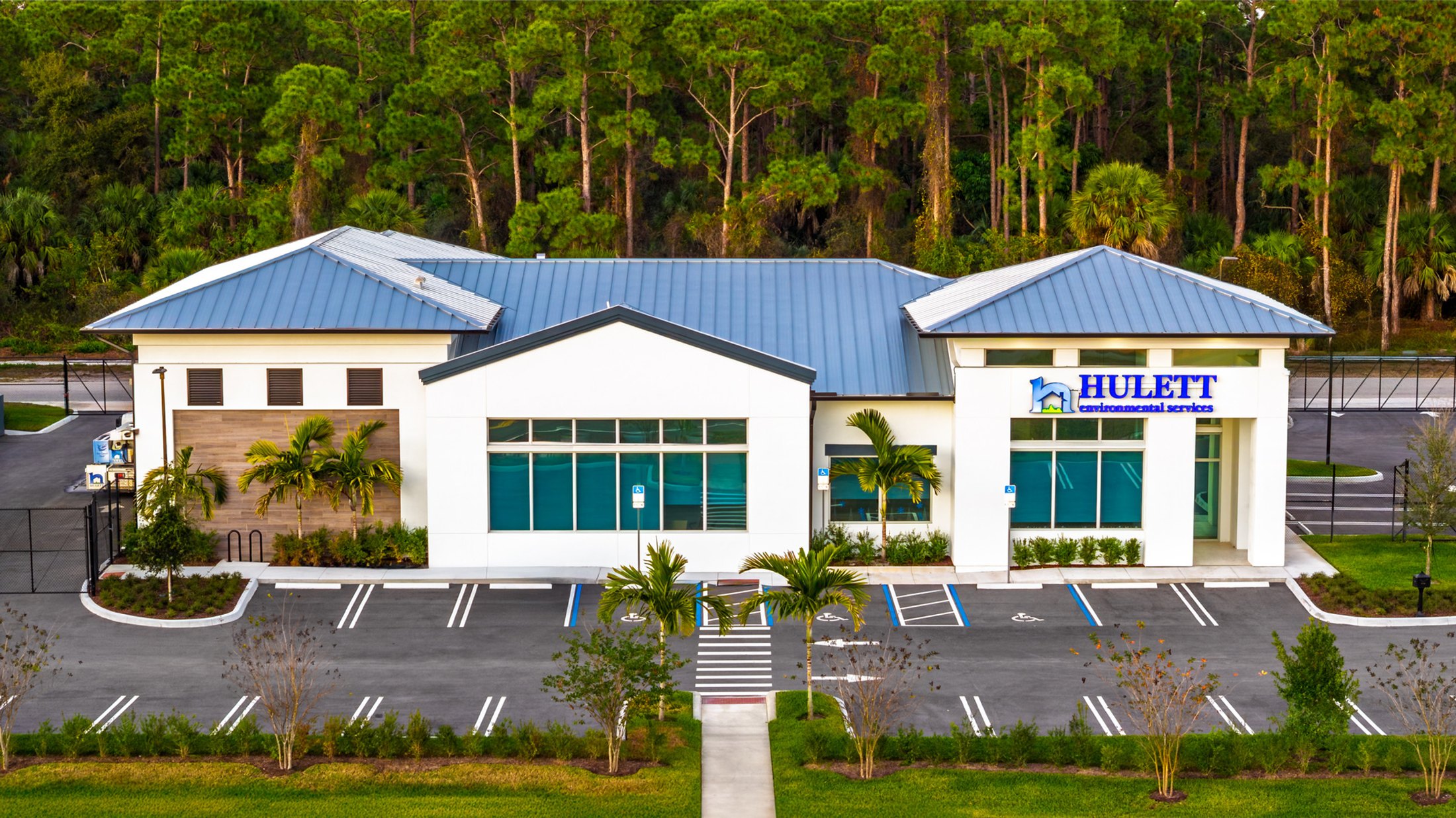 Hulett Environmental headquarters aerial