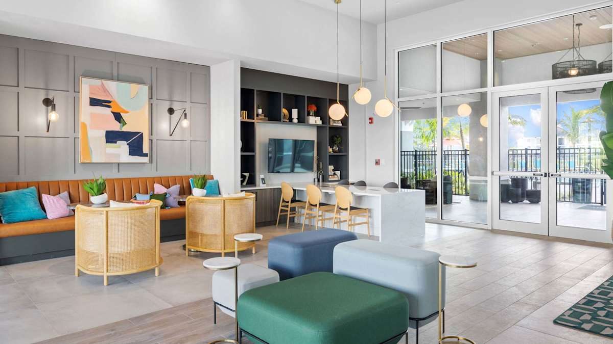 Lucie at Tradition clubhouse lounge, Port St. Lucie