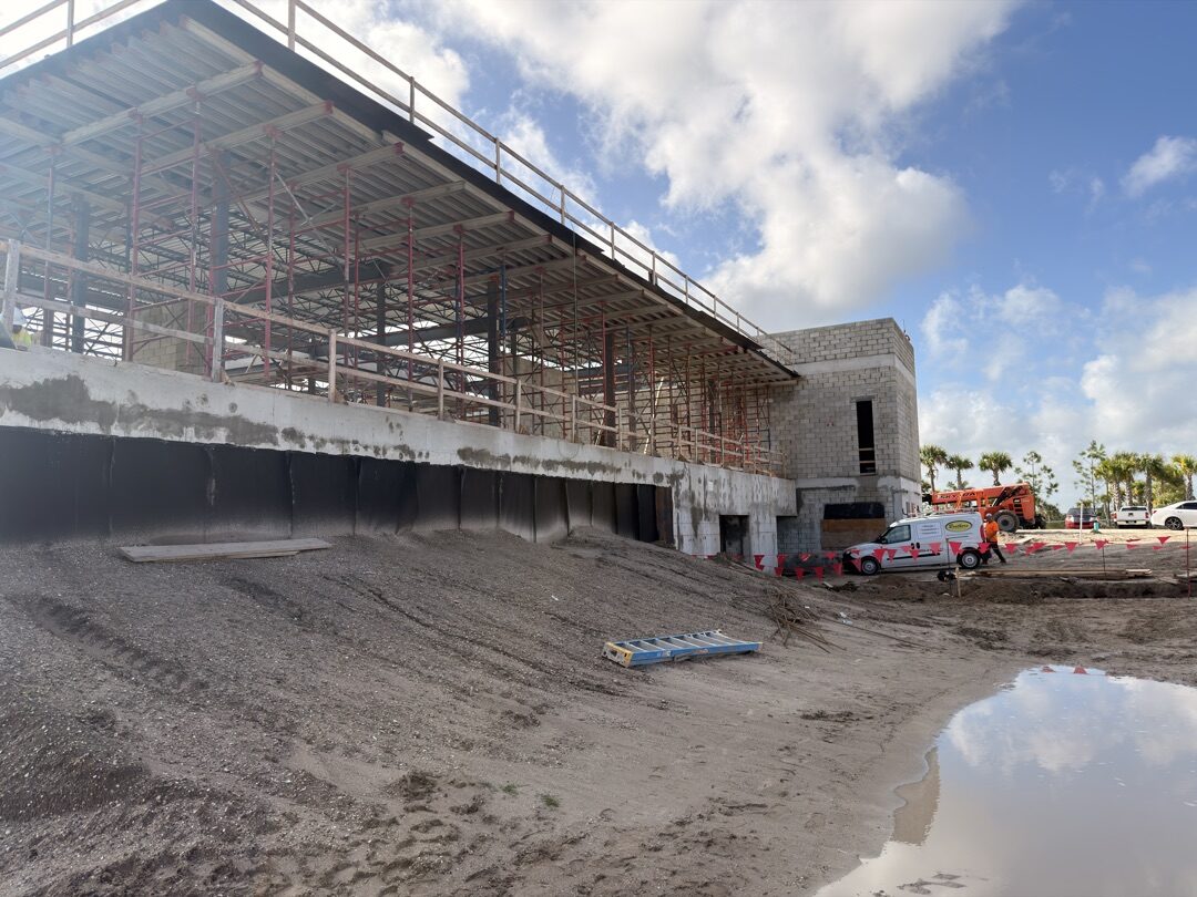 Panther National Clubhouse construction progress